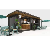 Container cafe 1 tầng