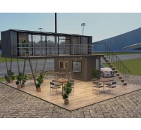 Container cafe 1 tầng