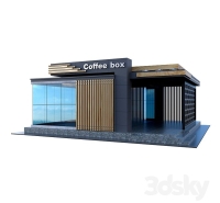 Container cafe 1 tầng