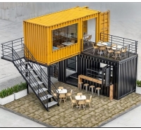 Container cafe 2 tầng