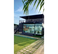 Container cafe 2 tầng