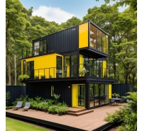 Container cafe 2 tầng