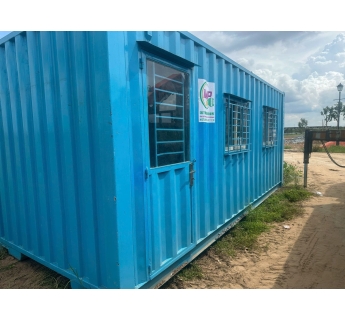 container 20 feet văn phòng có toiler