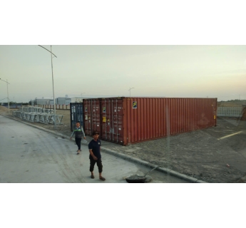 Hoàn tất lắp đặt container kho 40ft tại KCN Châu Đức