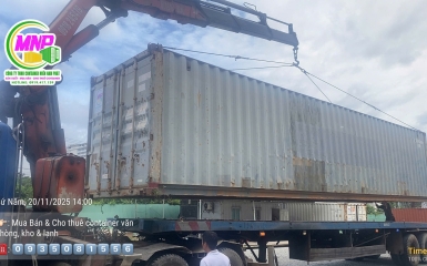 Cho thuê container tại Vinhomes Hậu Nghĩa | Container văn phòng, 20, 40, 40HC, cũ