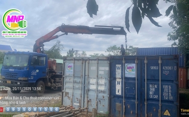 Cho thuê container tại KCN Xẻo Rô – Kiên Giang | Container văn phòng, 20, 40, 40HC, cũ