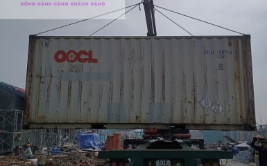 Cho thuê container KCN Giao Hòa – Bến Tre | Container văn phòng, kho