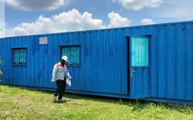 Cho thuê container tại Khu đô thị Hồ Gươm Xanh – Thuận An | Container văn phòng, container kho, container lạnh