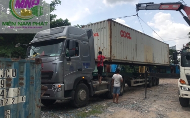 Cho thuê Container Văn Phòng, Container Kho, Container Lạnh tại Khu công nghiệp Việt Phát – Long An