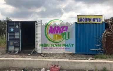 Cho thuê container Tây Bắc Củ Chi | Container văn phòng, 20ft, 40ft, 40HC