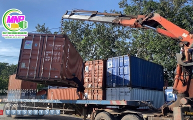 Cho thuê container tại kcn Mỹ Thanh | Container văn phòng, 20, 40, 40ft, 40HC, cũ