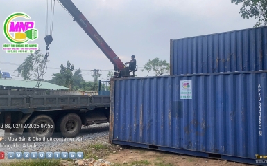 Cho thuê container tại KCN An Nghiệp | Container văn phòng, 20, 40, 40ft, 40HC, cũ