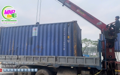 Cho thuê container KCN Sông Hậu – Sóc Trăng | Văn phòng, 20, 40, 40HC, cũ