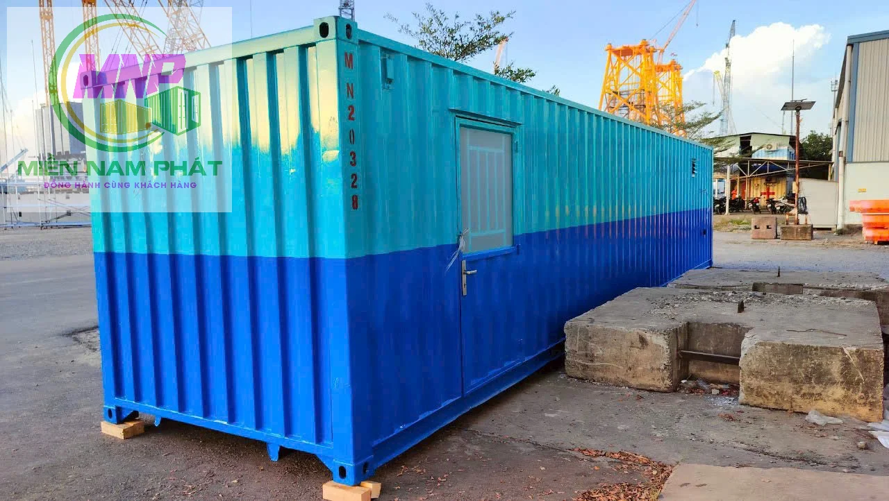Container được sử dụng phổ biến tại các khu công nghiệp Bình Dương và Đồng Nai