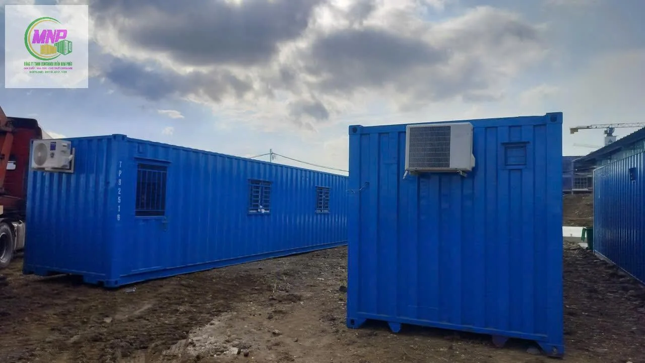 Cho thuê container văn phòng tại KCN Đồng Phú Hậu Giang 20ft 40ft