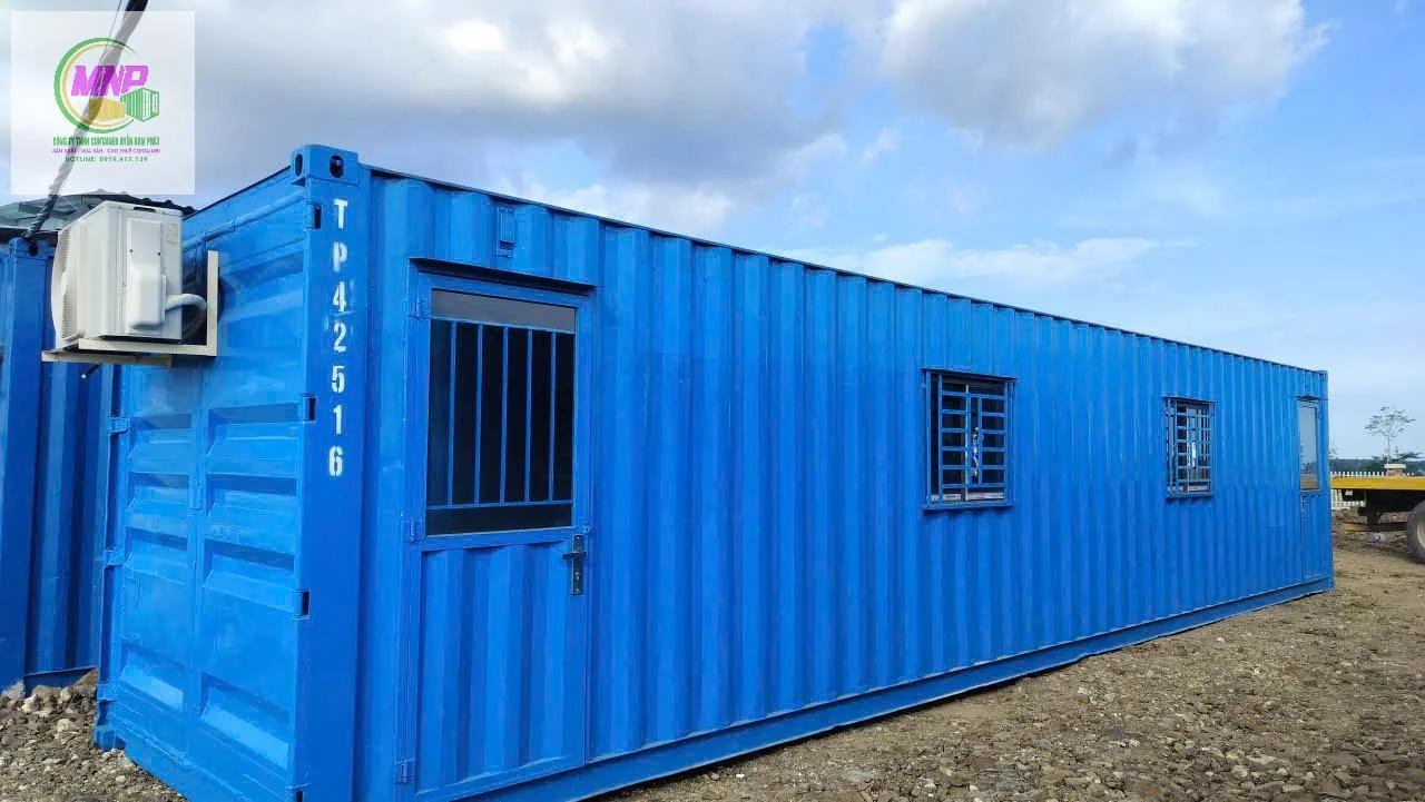 Thuê container văn phòng tại Tân Trụ - container văn phòng 20ft 40ft