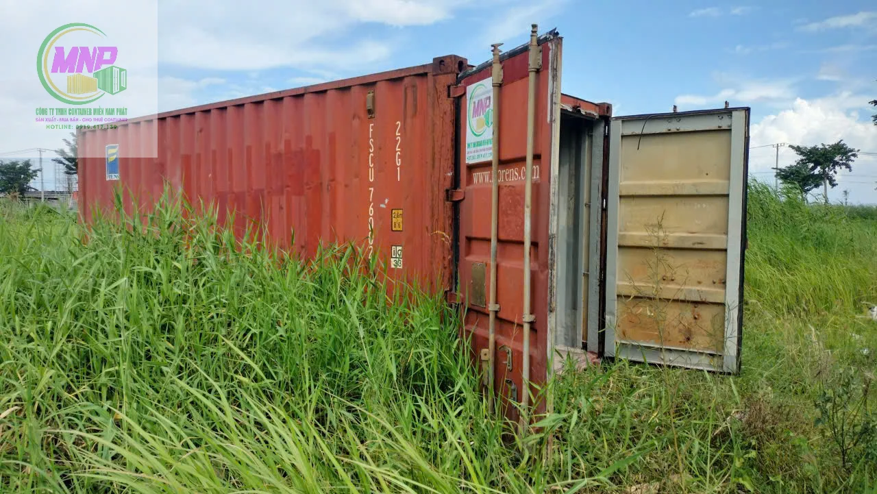 Container 20 feet cho thuê tại khu công nghiệp Thuận Đạo Bến Lức – giải pháp kho di động an toàn