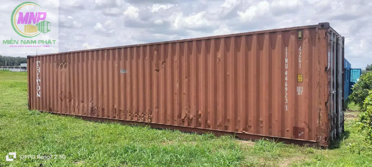 Bãi container Miền Nam Phát gần KCN Tân Lập 1 Bình Dương