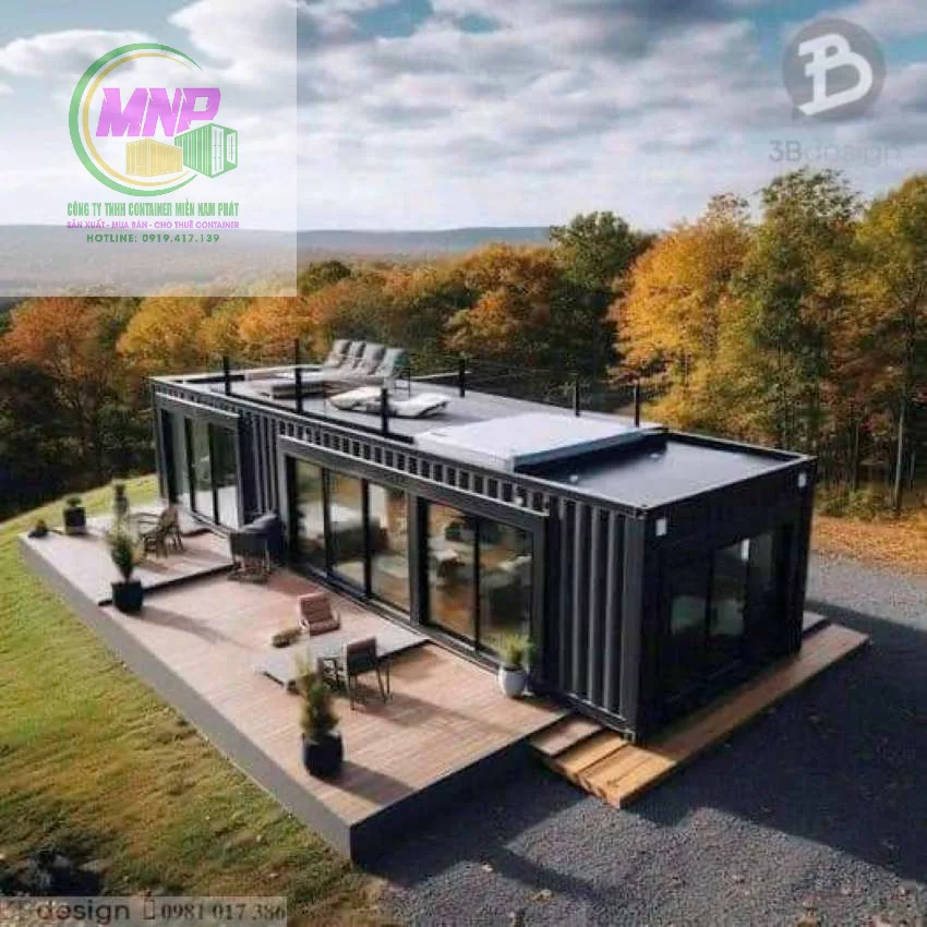 Thuê container 40HC (container cao) tại KCN Đức Hòa - container 40 hc, container cao, thuê container văn phòng