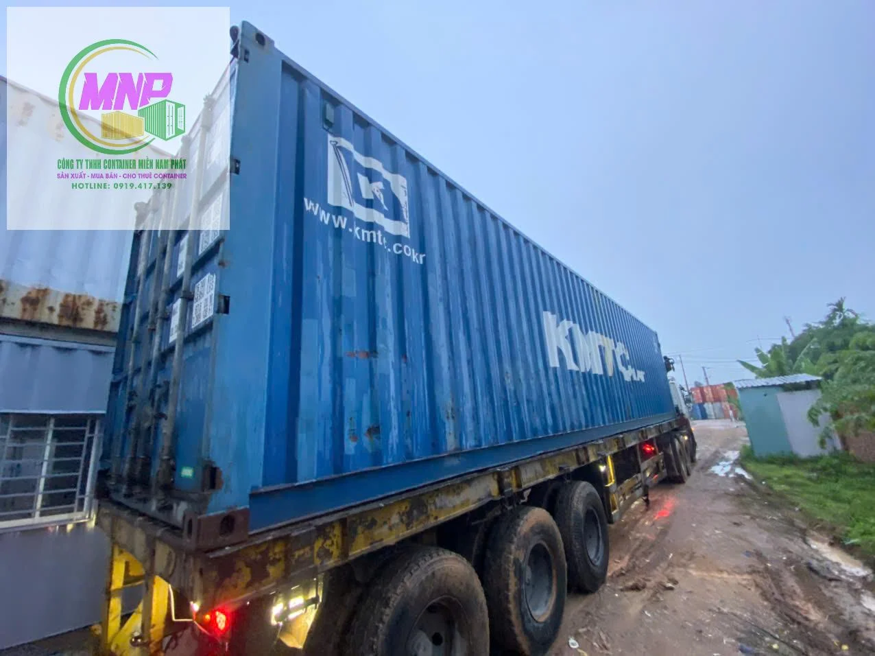 Container kho 20ft cho thuê tại KCN Hải Sơn Long An