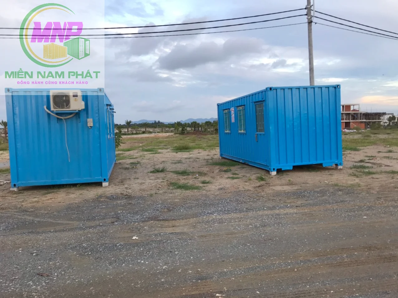 Container cao 40HC cho thuê tại KCN Hải Sơn Long An