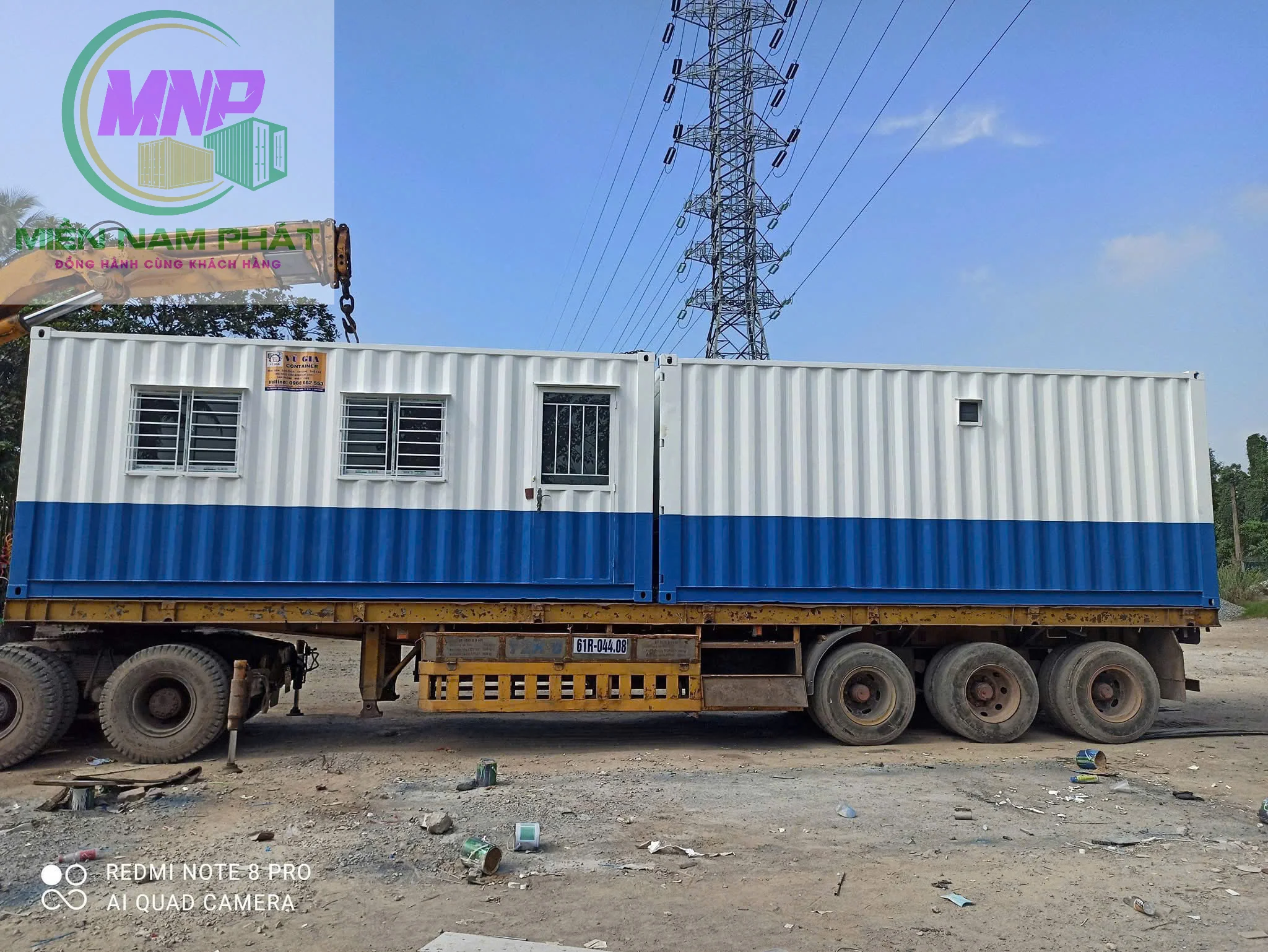 Container 40HC cao cho thuê tại Khu công nghiệp Việt Phát Long An