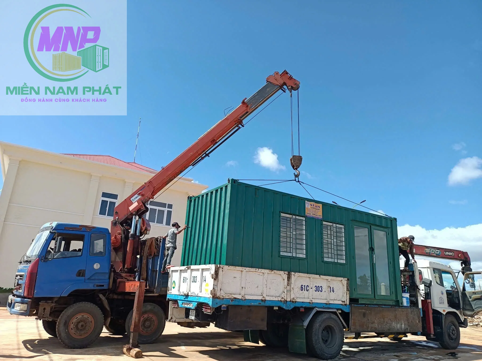 Cho thuê container 40HC tại Phú Mỹ - container cao 40HC