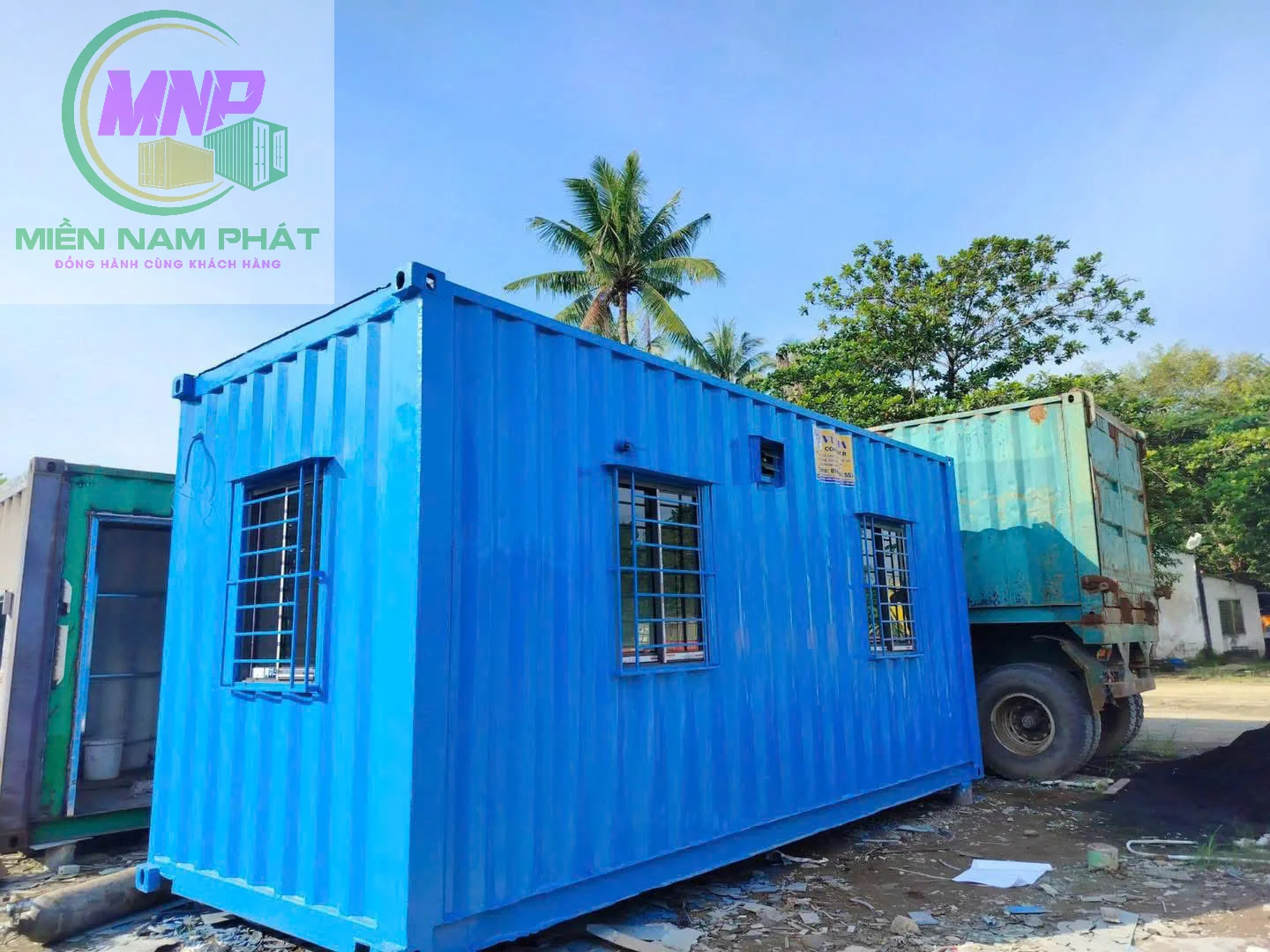 Cho thuê container văn phòng tại Thủy Nguyên Hải Phòng - container văn phòng 20ft 40ft