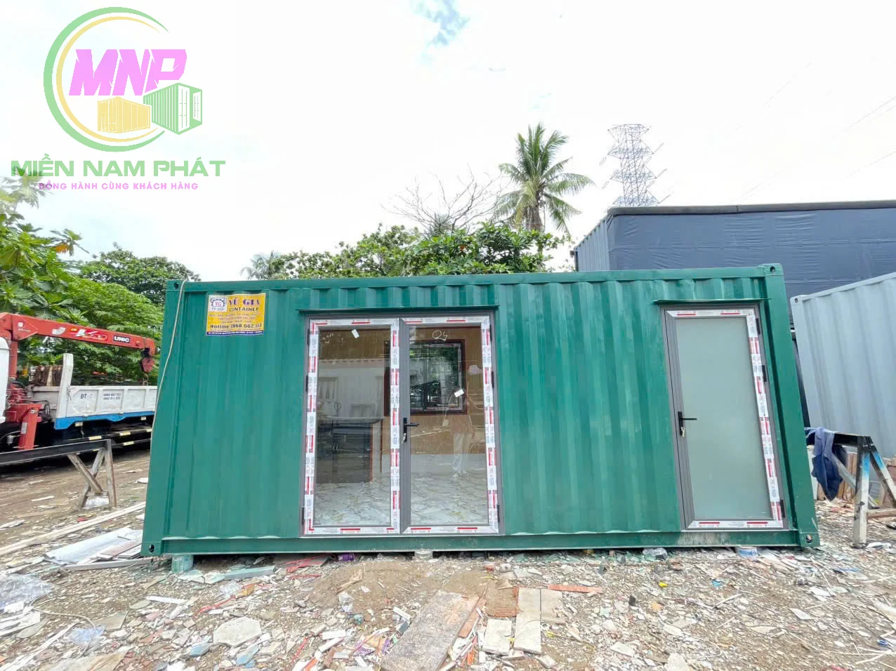 Container lạnh cho thuê tại Khu công nghiệp Hải Sơn Long An