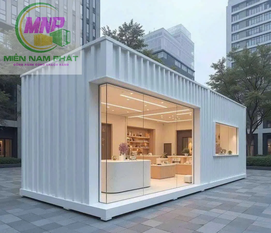 Doanh nghiệp Cần Giờ sử dụng container văn phòng thay công trình tạm truyền thống