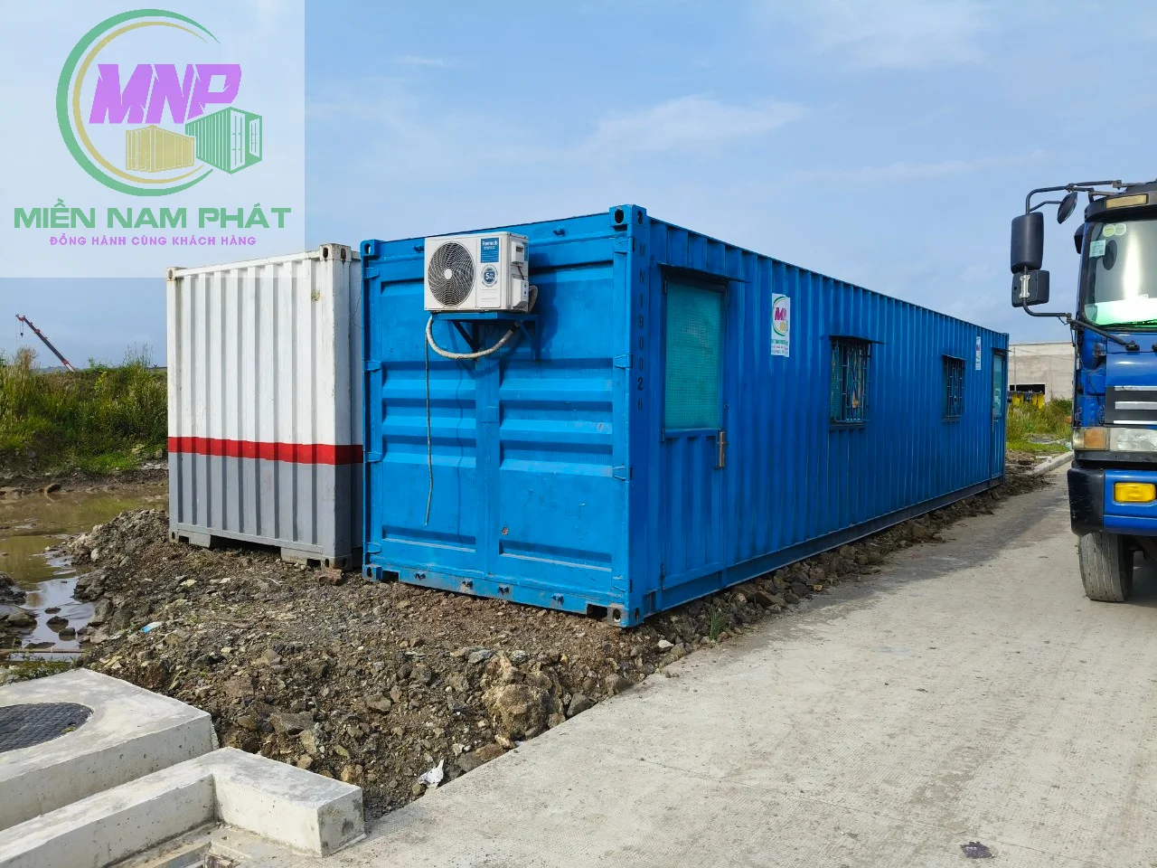 Cho thuê container văn phòng tại KCN Dầu Tiếng Bình Dương