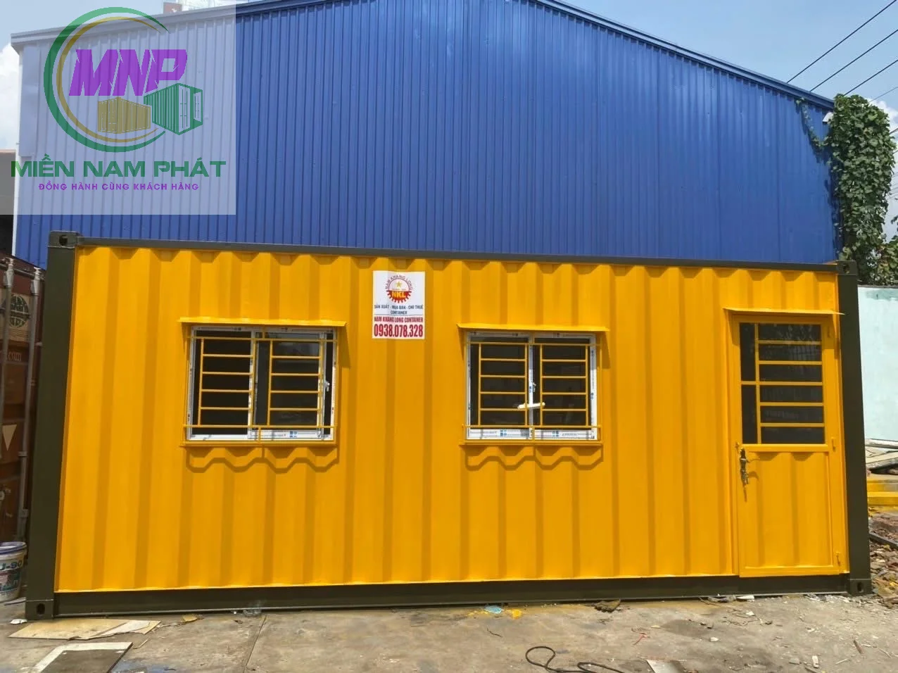 Thuê container cũ tại kcn Mỹ Thanh - Sóc Trăng