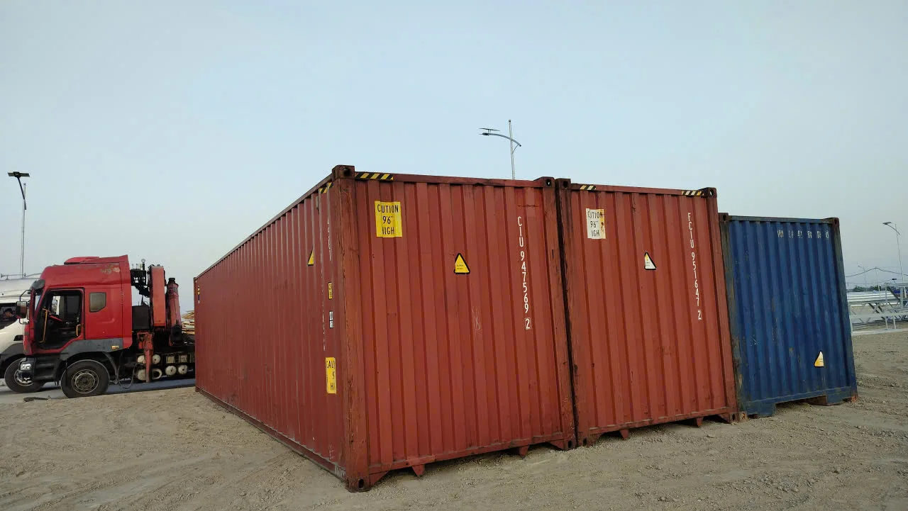 Container kho 40ft tại KCN Châu Đức sau khi bàn giao đưa vào sử dụng