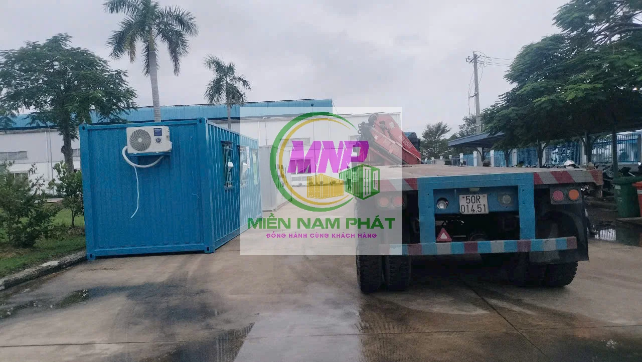 Container 20ft tại KCN Tân Phú Thạnh Hậu Giang - container kho 20 feet