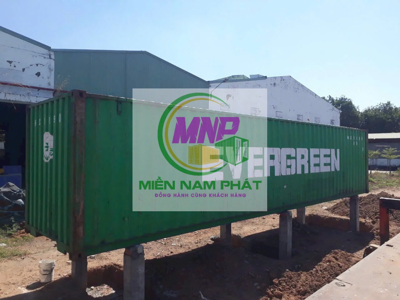 Cho thuê container kho 20ft tại Bình Đông - container 20