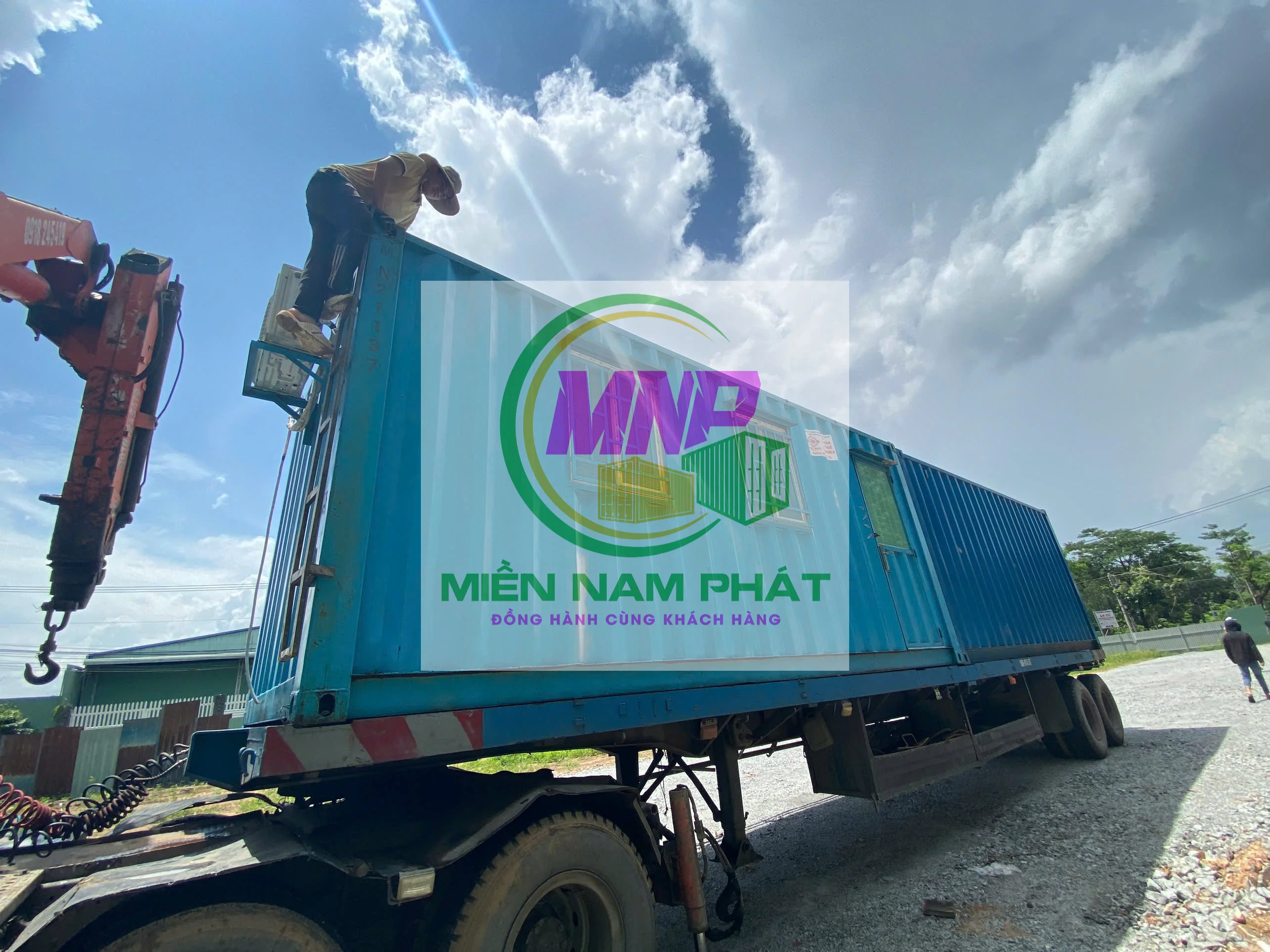 Thuê container 40HC tại Ninh Hòa - container cao 40HC