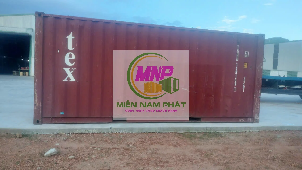 Thuê container 20ft tại KCN Hớn Quản Bình Phước - container kho, container 20
