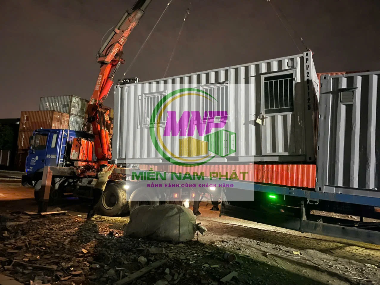 Thuê container văn phòng 20ft tại KCN Công Nghệ Cao Đồng Tháp - container văn phòng tiện nghi