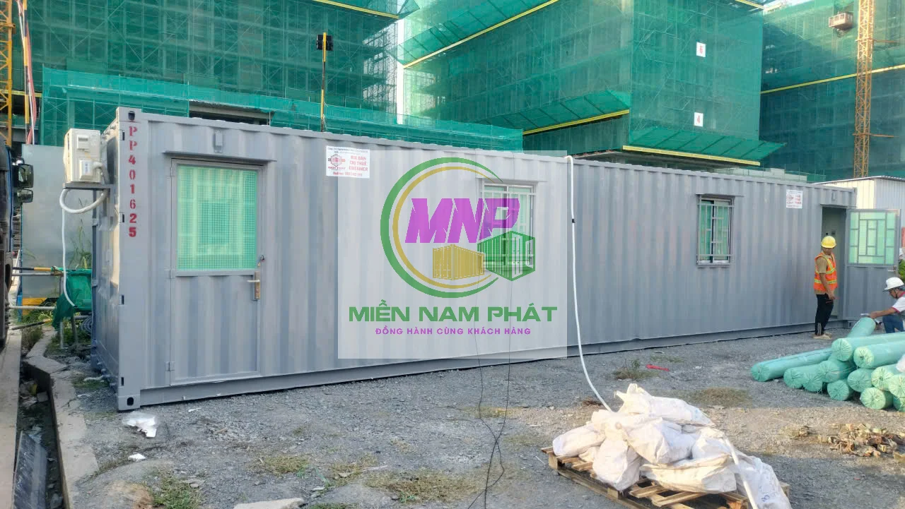 Thuê container cũ tại KCN Phước Long - container văn phòng, kho