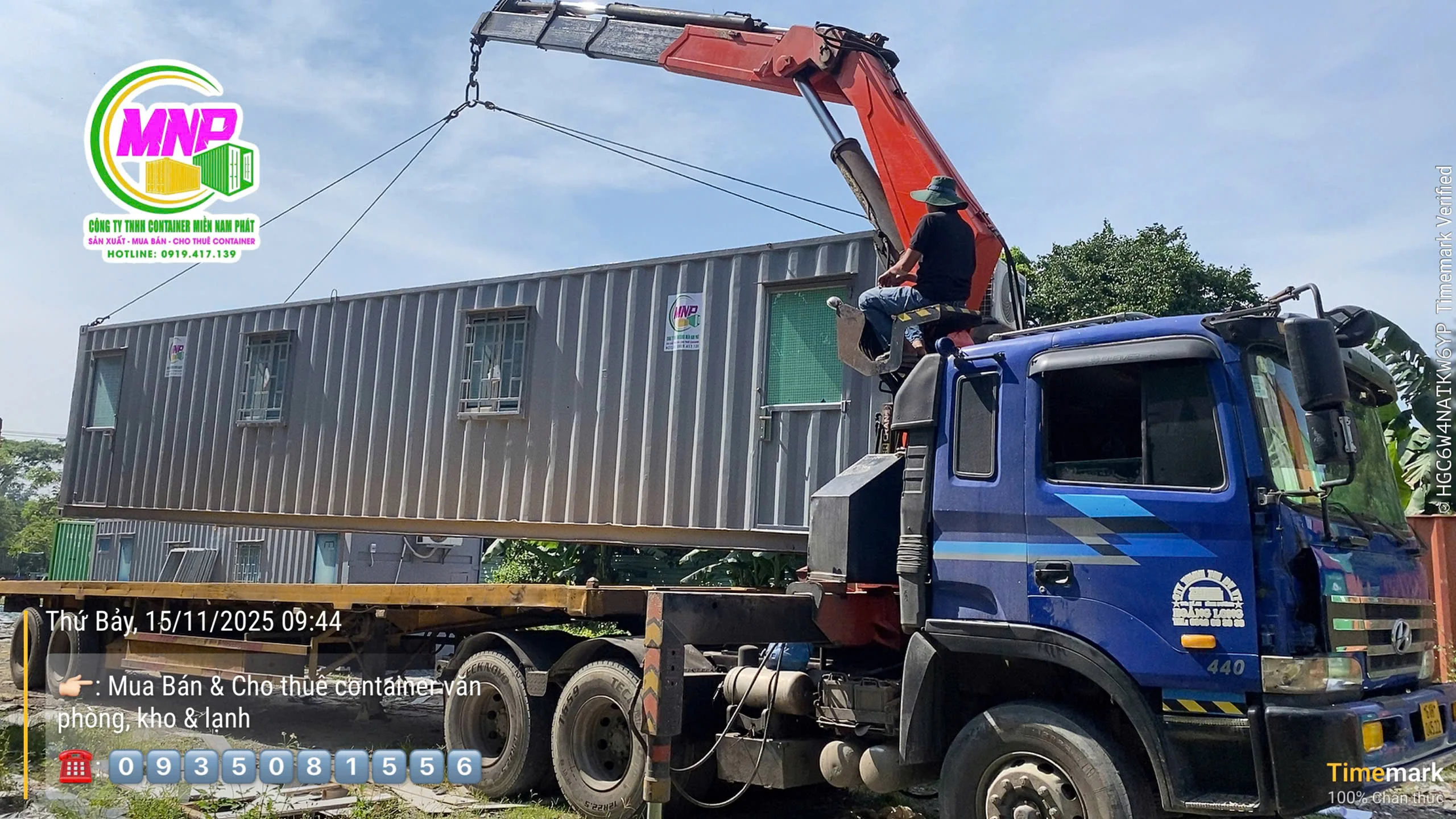 Container lạnh cho thuê tại KCN Tân Đông Hiệp Bình Dương - container lạnh nhiệt độ âm 25 độ