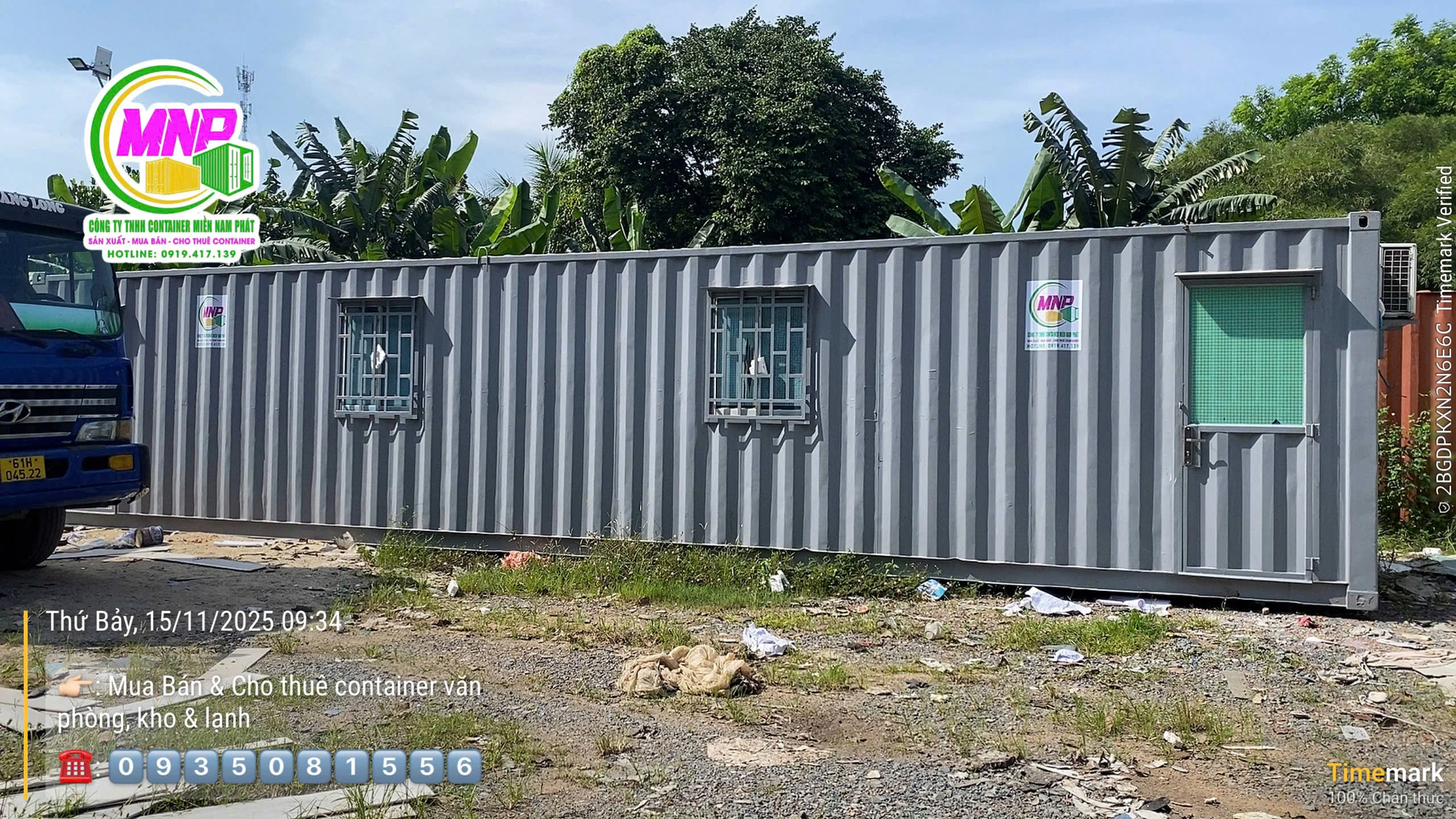 Container văn phòng cho thuê tại khu công nghiệp Phú Mỹ 1 Bà Rịa Vũng Tàu