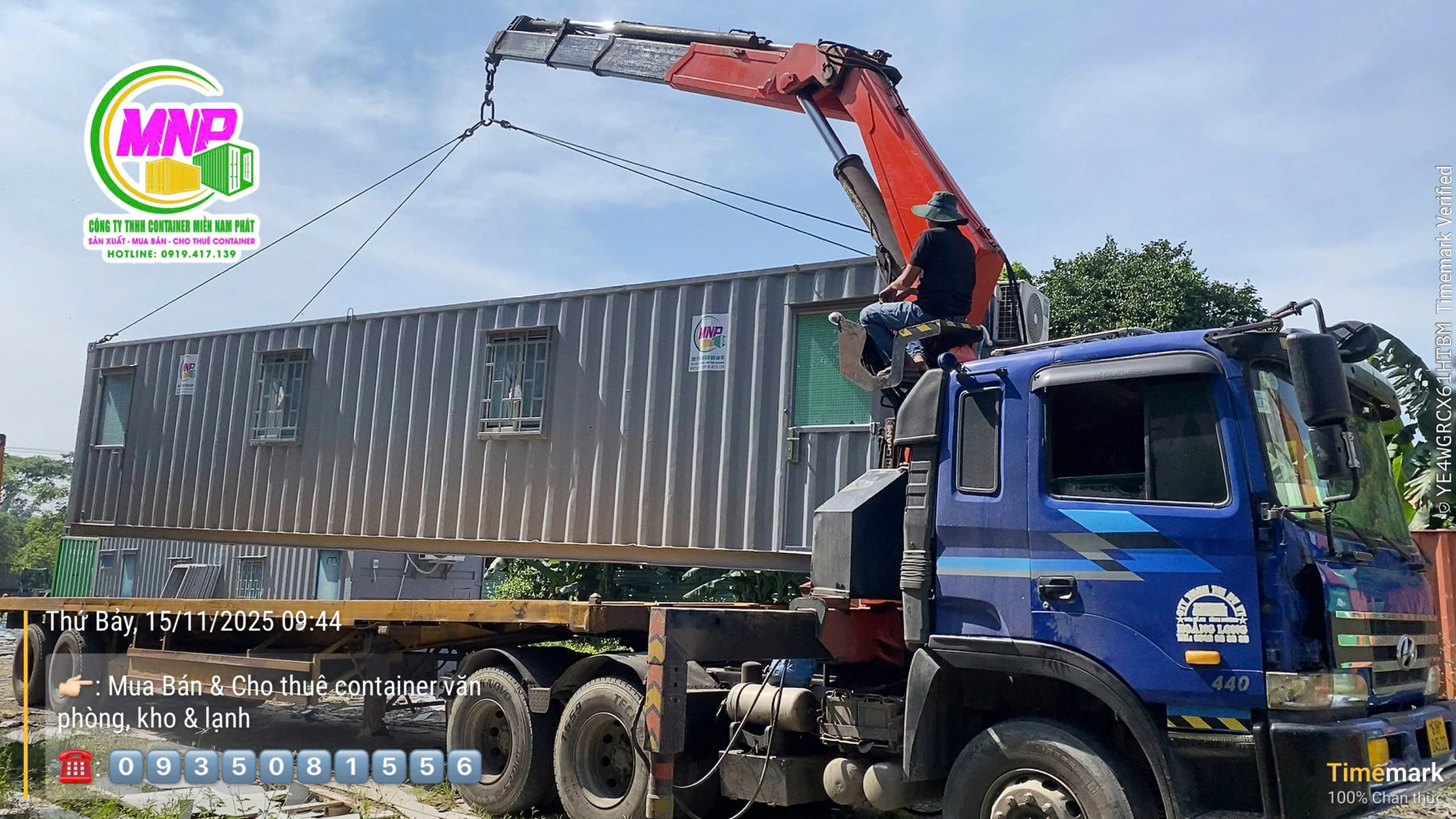 Container 40HC tại Bến Tre - container cao 40HC, container 40 hc