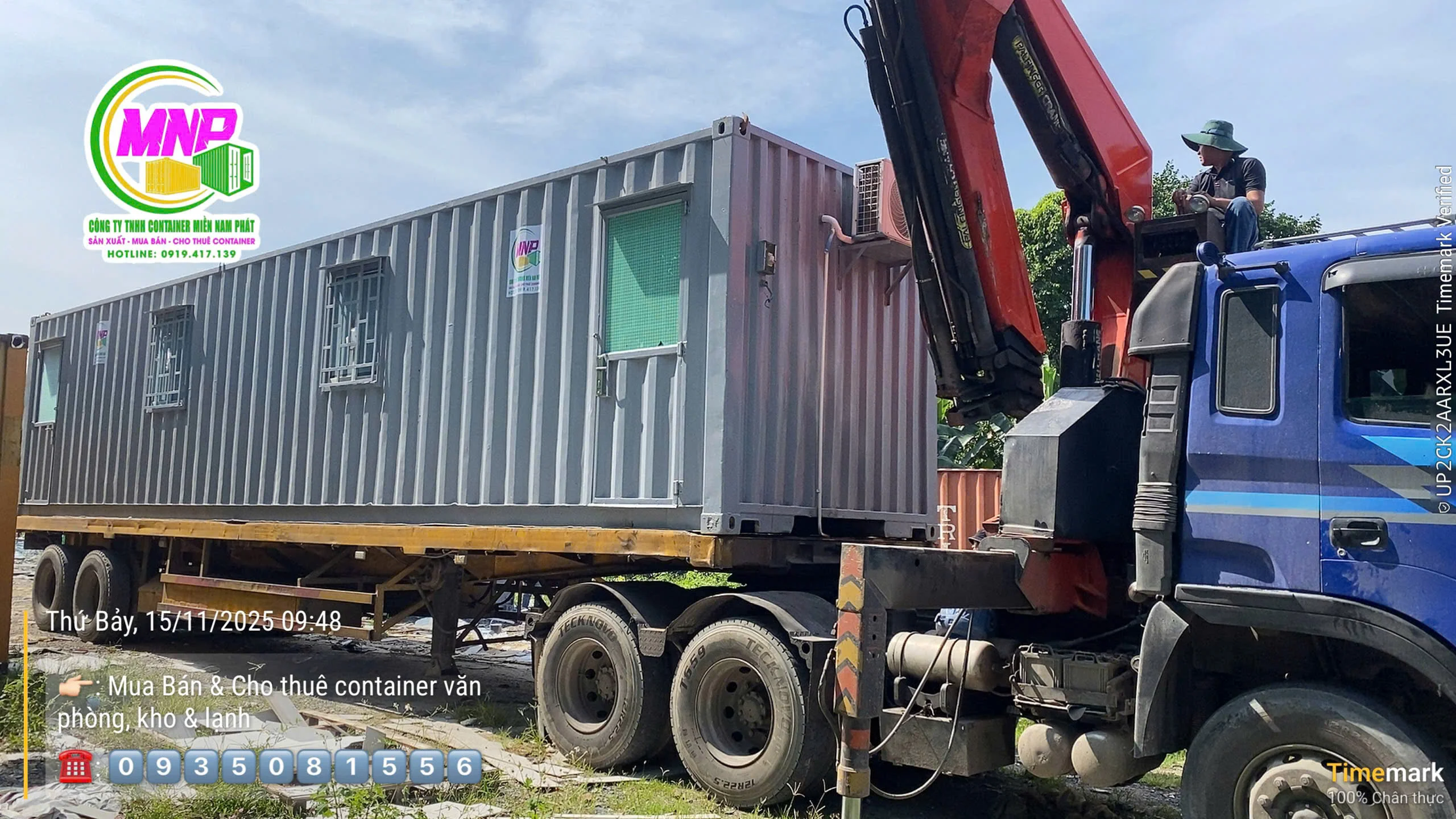 Container 20ft 40ft 40HC tại KCN Thành Thành Công Tây Ninh