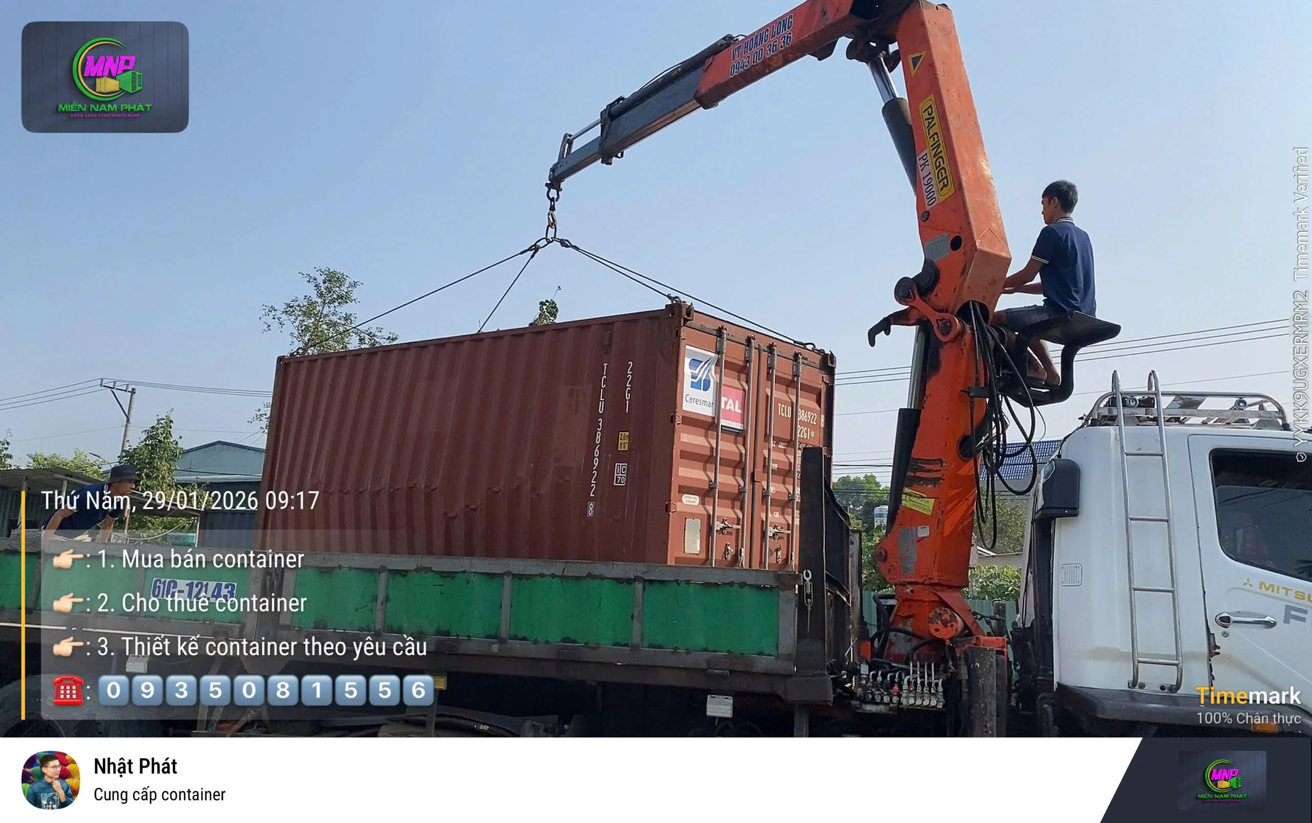Container kho 40ft tại KCN Trảng Bom sau khi bàn giao đưa vào sử dụng