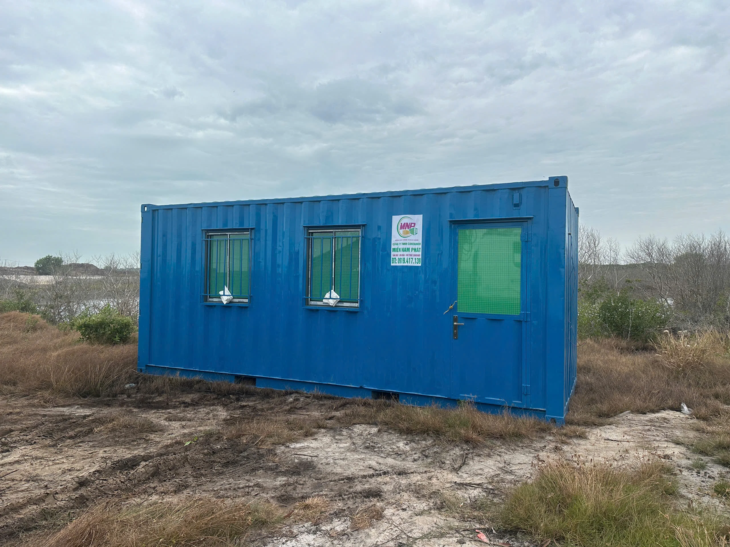 Container văn phòng 20ft triển khai tại dự án cao tốc Long Thành – Hồ Tràm